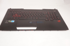 13NB06G1AP0201 for Asus -  US/ English Keyboard Unit and Palmrest with Light