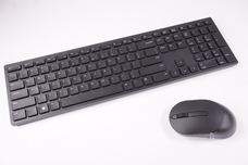 1NF4K for Dell -  Keyboard Mouse Wireless Black