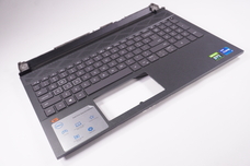 22TPV for Dell -  US Palmrest Keyboard Black