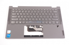 480.0MD08.0001 for LENOVO -    US Palmrest Keyboard Graphite Gray 82HS00ESCC