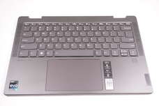 5CB1J02425 for LENOVO -    US Palmrest Keyboard Storm Grey 82QE000LUS