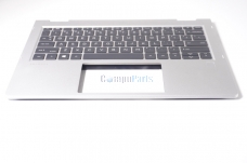 6070B1746411 for Hp -  US Palmrest Keyboard SILVER