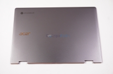 61.KLAN7.001 for ACER -    LCD COVER GRAY+GOLD EDGE CP714-2W-56B2