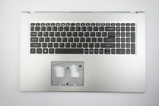 6B.A6TN2.001 for Acer -  US Palmrest Keyboard Silver