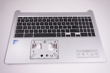 6B.ATEN7.016 for Acer -  US Palmrest Keyboard Silver