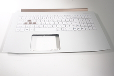 6B.Q4HN2.001 for Acer -  US Palmrest Keyboard Pearl White