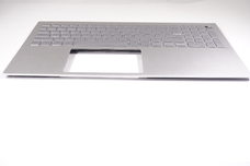 6XCC3 for Dell -  US Palmrest Keyboard Silver