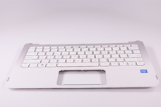 829867-001 for Hp -  TOP COVER Blizzard White WITH KEYBOARD WHT STD US2.0