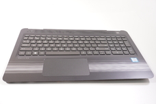 856026-001 for Hp -  Palmrest Touchpad & US Silver Keyboard