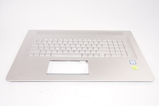 857839-001 for Hp -  Palmrest US Keyboard BL