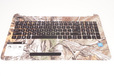 864544-001 for Hp -  Palmrest & US Keyboard Real Tree Camo Design