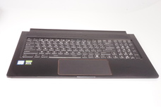 957-17G11E-C18 for MSI -  US Palmrest Keyboard