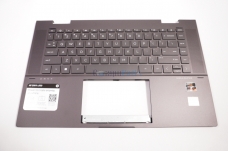 AM3RS000450 for Hp -  US Palmrest Keyboard Nightfall Black