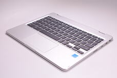 BA98-00871A for Samsung -  Palmrest Touchpad US Keyboard Silver