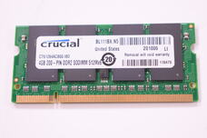 CT51264AC800.I8D for Generic -  4GB PC2-6400 DDR2  800 MHZ SO-DIMM Memory