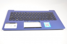 EA0P900801A for Hp -  US Palmrest Keyboard Blue