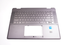 M83484-001 for Hp -  US Palmrest Keyboard Ash Dark Gray