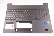 N13298-001 for Hp -  US Palmrest Keyboard Mica Silver