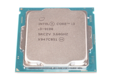 SRCZV for Intel -  i3-9100 Socket LGA 1151 4 Cores 3.6Ghz CPU Processor