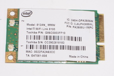 V000123030 for Toshiba -  Wireless Card W-LAN 802.11A/ G/ n, Intel