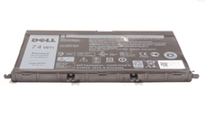 YM5H6 for Dell -  74WH  11.1 V 6333 mAh Battery